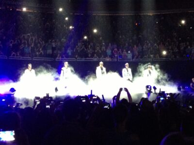 New Kids on the Block! I unashamedly know the words to maybe one of their songs...